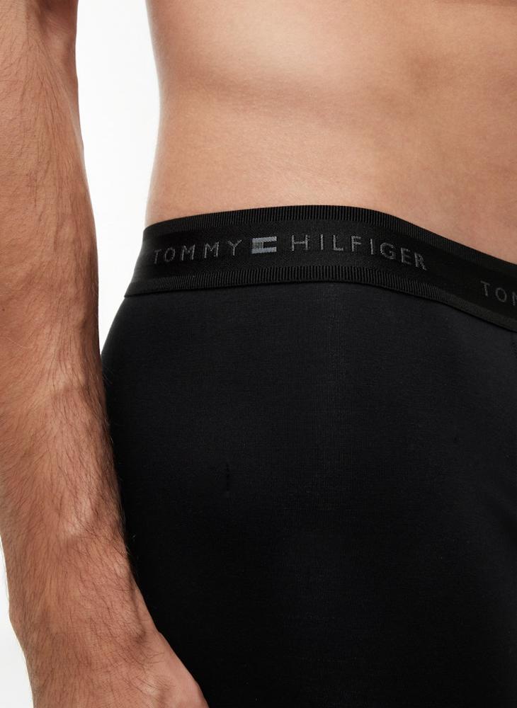TOMMY HILFIGER 3-Pack Signature Logo Pima Boxer Briefs - Image 4